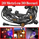 Soho Ghirlanda Luminoasa, 20 Metri cu 30 Becuri Led Color 2W, IP44.webp