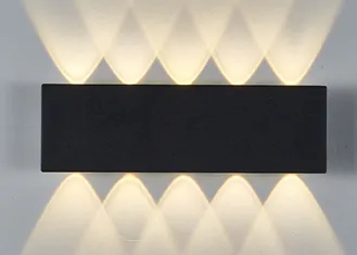 [UB60647] APLICA LED 10*1W IP65 NEAGRA
