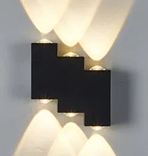 APLICA LED 6*1W IP65 STEP NEAGRA