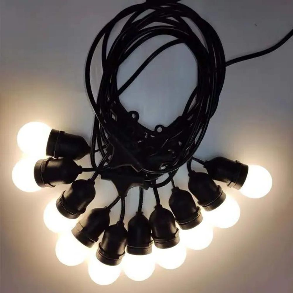 Hamptons Ghirlanda luminoasa exterior, 10m cu 10 becuri led incluse