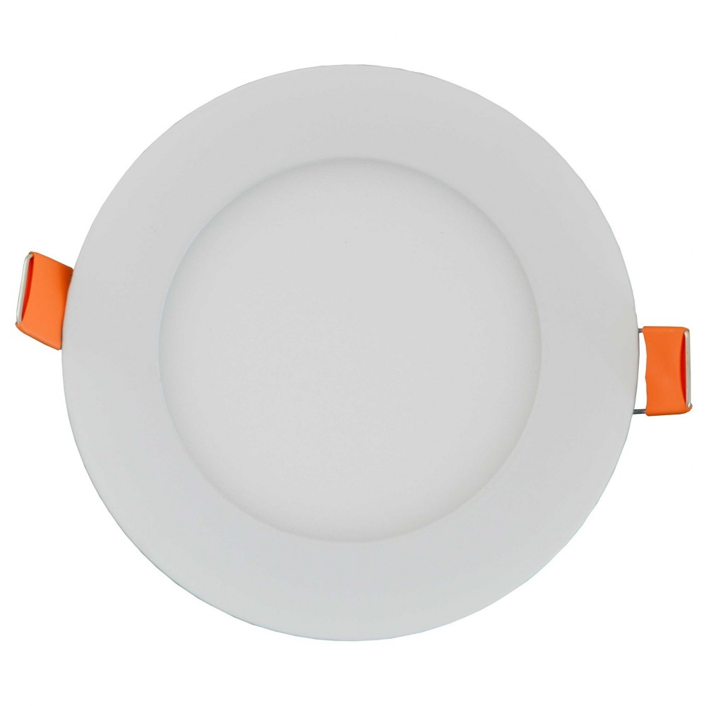 Spot LED 3W Lumina Calda,3000K,incastrat,rotund,Alb