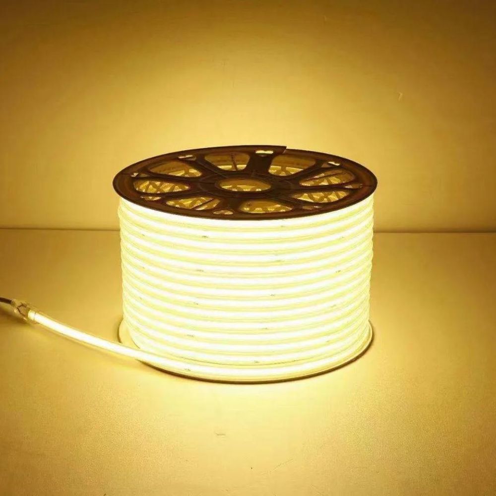 banda LED COB 220V, FlexiLum220, 1200W 120000Lm, 4200K, 100M cu alimentator inclus