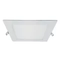 Spot Led 15W lumina Calda (3000K) Patrat ,Metal/Plastic Alb