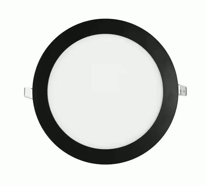 Spot Led 18W lumina Rece (6400K) Rotund,Metal/Plastic Negru