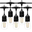 Hamptons Ghirlanda Luminoasa, 50 Metri cu 50 Becuri Led Filament  1W incluse E27, IP65