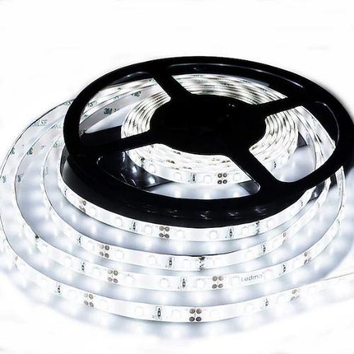 [12V-2835/60LED/IP20LR] Banda Led 12V 2835 Strip 60Led/M 5W/M Ip20 6500K