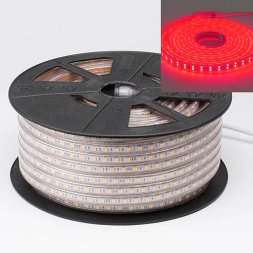 [081-006-0001-50RD] Banda Led Exterior 2835 Rosie IP65 3,9W Led , Rola 50ml  290Lm 156 leduri pe metru Colorado