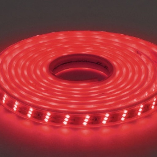 [081-009-0001RD] Banda Led Exterior 5M, 2835 Rosie IP65 6,3W, 576Lm 180 leduri pe metru Ganj