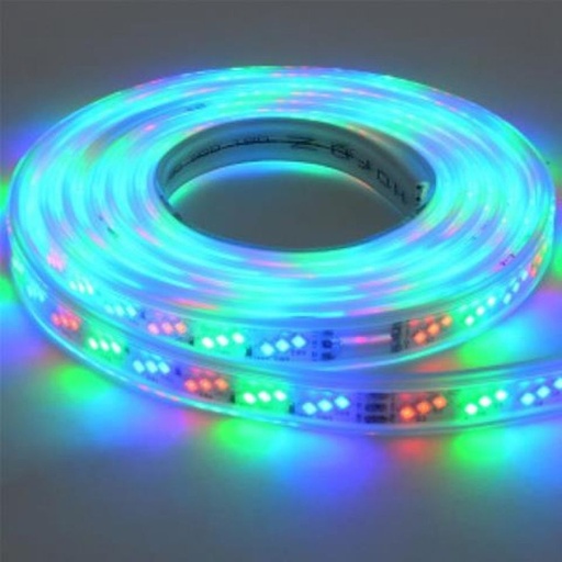 [081-009-0002] Banda Led RGB Exterior 5M, 2835 IP65, 180 leduri 8W 1ml Ganj RGB