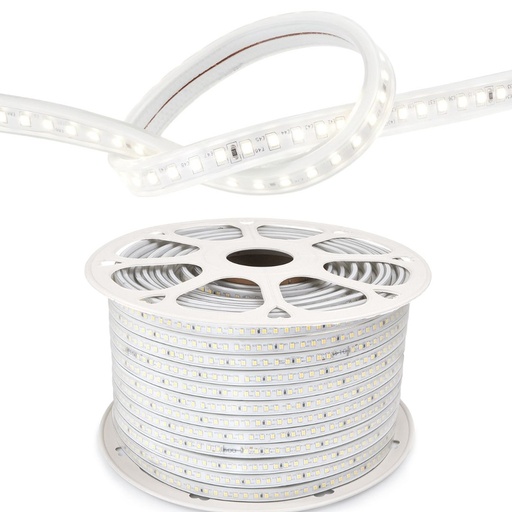 [KIT-BL3528-120WH-30M] Kit banda Led  30ml,  3528 120 leduri, IP65 220V, 6500K, cablu alimentare inclus