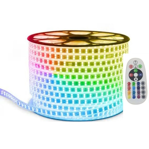 [BL5050-120RGB-100M] Rola banda Led RGB 100ml,  5050 120 leduri, IP65 220V