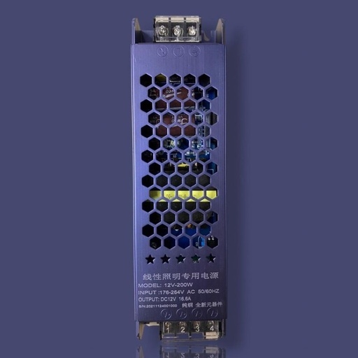 [Traf-16,5A-200W] Transformator Banda Led 16,5A-200W, 12V