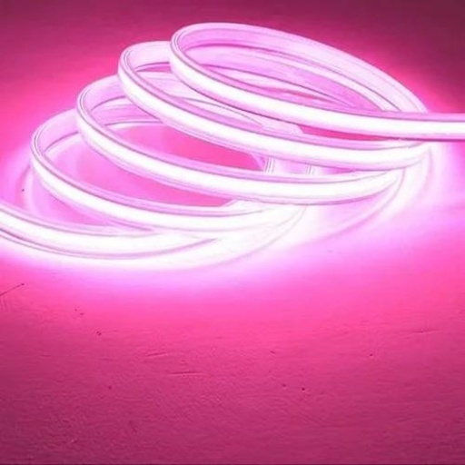 [LM-KITCOB50MMOV] banda LED COB 220V, FlexiLum220, 600W 60000Lm, mov, 50M cu alimentator inclus