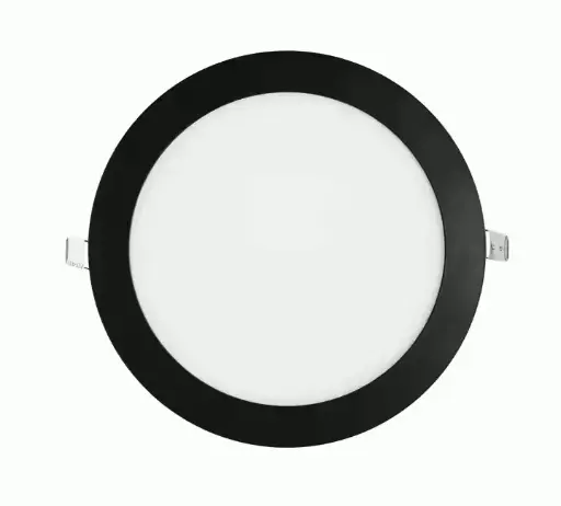 [RHL720049] Spot Led 15W lumina Rece (6400K) Rotund,Metal/Plastic Negru