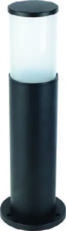 Stalpisor Gradina Diam9cm*H50cm Dulie 1*E27*Max 60Watt,Rezistent la apa,IP67,Negru