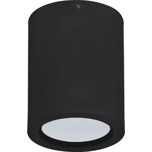 Aplica LED 15W Lumina Neutra 4200K de Tavan Negru Diam 18cm*H10cm 