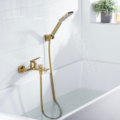 [SMK5008-3] Baterie cada Essential Style, design modern, din alama, auriu