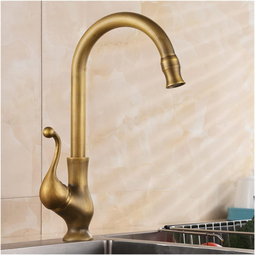 [SMK1767] Baterie de bucatarie Vintage Aura, din alama, bronz antichizat