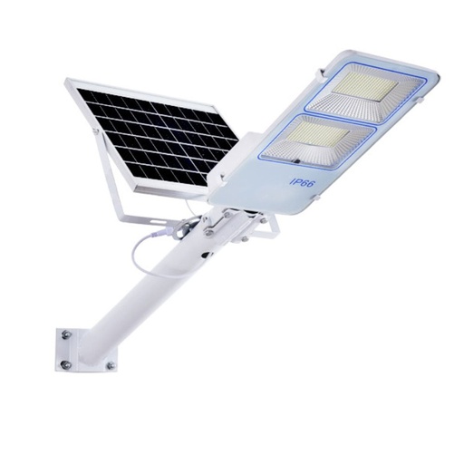 [LOG-JDB-100] Lampa Solara Stradala 100W Pro, Iluminat Perimetral, Incarcare Rapida, 6500K, Panou 6V 15W, Acumulator 3,2V 15000mA si Telecomanda