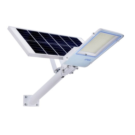 [LOG-JDB-400] Lampa Solara Stradala 400W Pro, Iluminat Perimetral, Incarcare Rapida, 6500K, Panou 6V 40W, Acumulator 3,2V 40000mA si Telecomanda